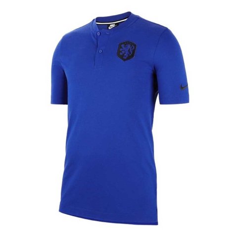 2020-2021 Holland Authentic Polo Shirt (Blue)