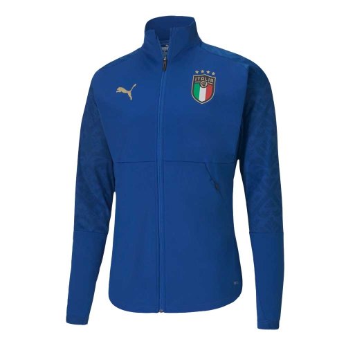 2020-2021 Italy Stadium Home Jacket (Blue)