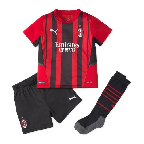 2021-2022 AC Milan Home Mini Kit