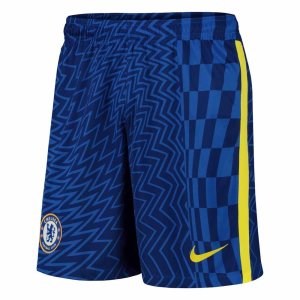 2021-2022 Chelsea Home Shorts (Blue) - Kids