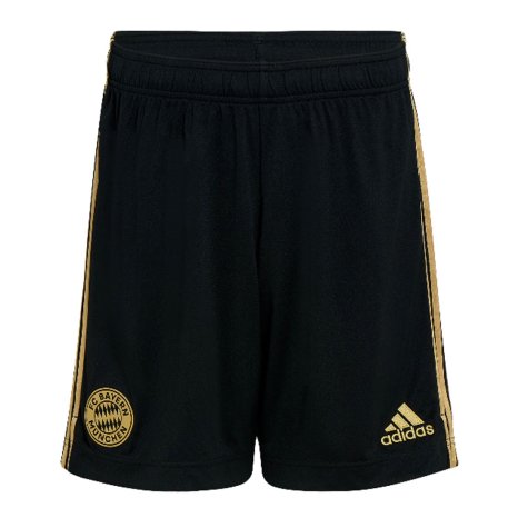 2021-2022 Bayern Munich Away Shorts (Black) - Kids