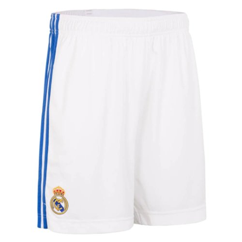 Real Madrid 2021-2022 Home Shorts (White) - Kids