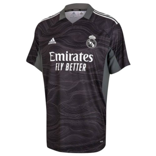 Real Madrid 2021-2022 Home Goalkeeper Shirt (Black)