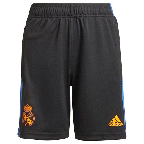 Real Madrid 2021-2022 Training Shorts (Black) - Kids