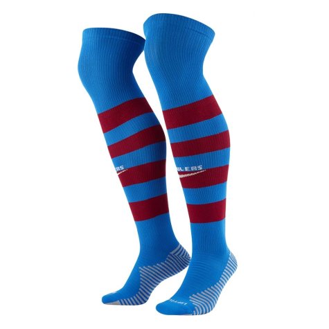 2021-2022 Barcelona Home Socks (Blue)