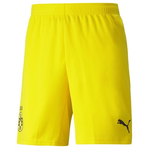 2021-2022 Borussia Dortmund Home Shorts (Yellow)