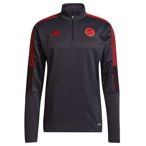 2021-2022 Bayern Munich Warm Top (Night Grey)