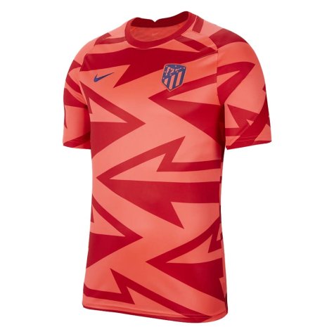 2021-2022 Atletico Madrid Pre-Match Training Shirt (Red) - Kids