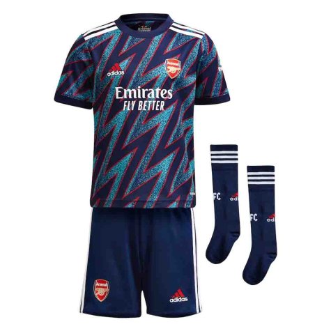 Arsenal 2021-2022 Third Mini Kit