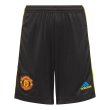 Man Utd 2021-2022 Third Shorts (Black)