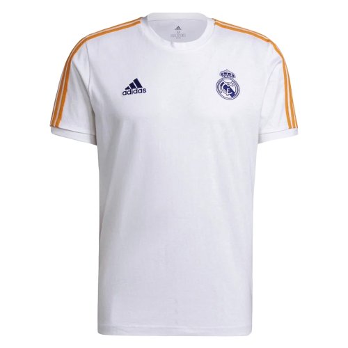 Real Madrid 2021-2022 3S Tee (White)