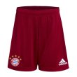 2021-2022 Bayern Munich Home Shorts (Red) - Kids