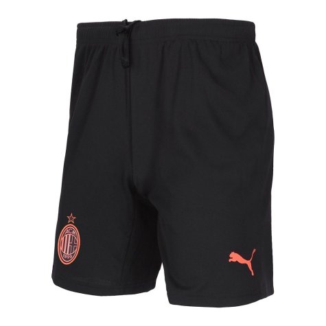 2021-2022 AC Milan Third Shorts (Black) - Kids