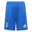 2021-2022 Juventus Third Shorts (Blue) - Kids