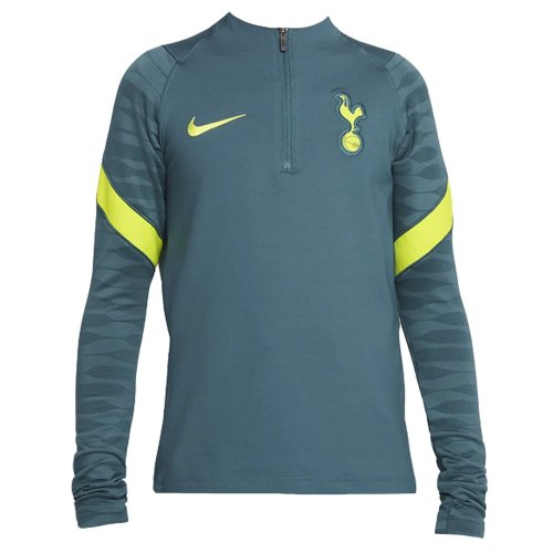 Tottenham 2021-2022 CL Drill Training Top (Dark Teal) - Kids