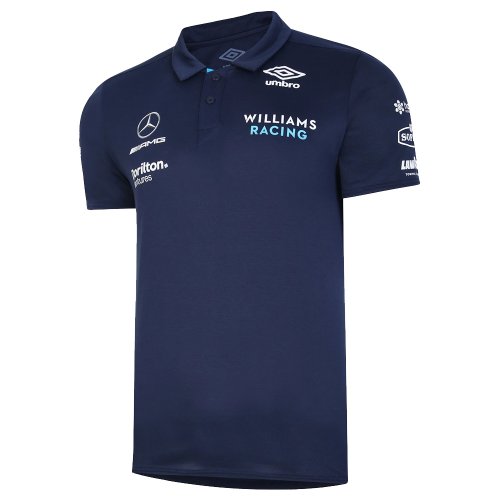 2022 Williams Racing Media Polo Shirt (Peacot)