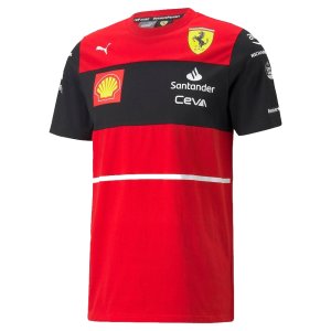 2022 Ferrari Charles Leclerc Replica Tee (Red)