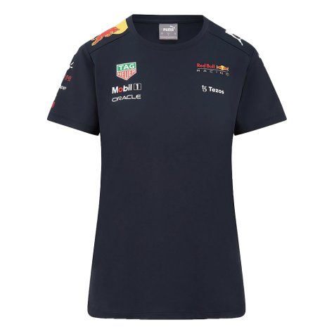 2022 Red Bull Racing Team Tee (Navy) - Womens