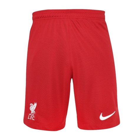 2022-2023 Liverpool Home Shorts (Red) - Kids