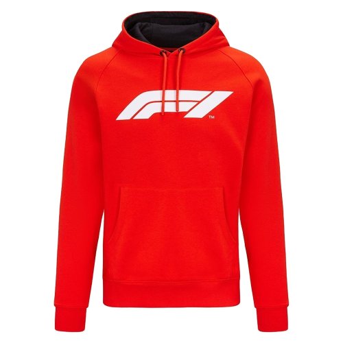 2022 Formula 1 F1 Large Logo Hooded Sweat (Red)