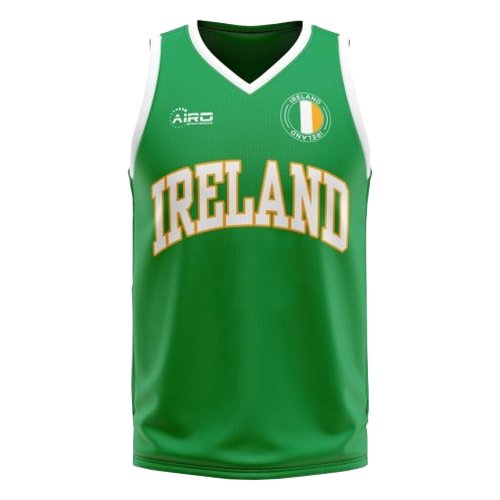 Ireland Home Concept Basketball Shirt