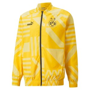 2022-2023 Borussia Dortmund Pre-Match Jacket (Yellow)