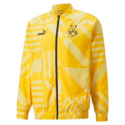 2022-2023 Borussia Dortmund Pre-Match Jacket (Yellow)