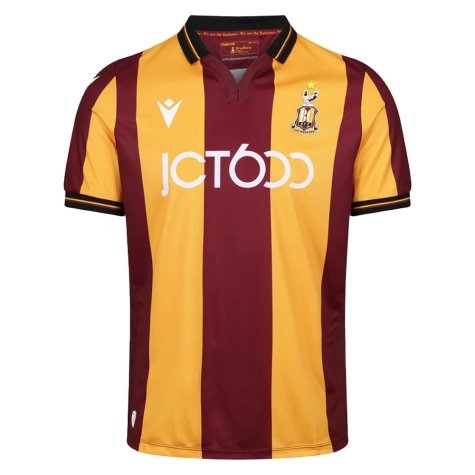 2022-2023 Bradford City Home Shirt