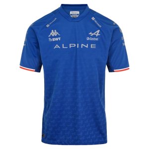 2022 Alpine Team Esteban Ocon Driver Tee (Blue)