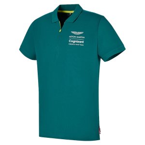 2022 Aston Martin Lifestyle Polo Shirt (Green)