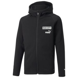 2022-2023 Man City Casuals Hoody Jacket (Black)