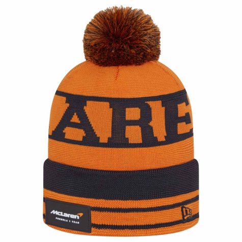 2022 McLaren Team Beanie (Orange/Black)