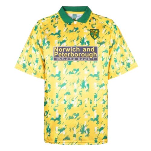 Norwich City 1993 Home Retro Shirt