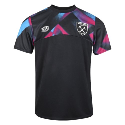 2022-2023 West Ham Warm Up Jersey (S) - Black