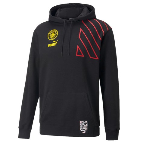 2022-2023 Man City FtblCulture Hoody (Black)