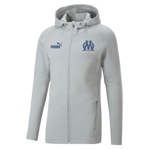 2022-2023 Marseille Casuals Hooded Jacket (Harbor Mist)