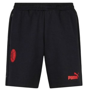 2022-2023 AC Milan Casuals Shorts (Black)