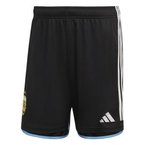 2022-2023 Argentina Home Shorts (Black)