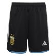 2022-2023 Argentina Home Shorts (Black) - Kids