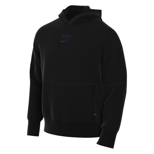 2022-2023 PSG Travel Fleece Hoodie (Black)