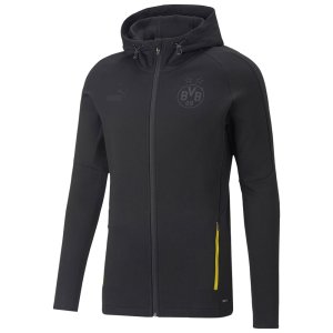 2022-2023 Borussia Dortmund Casuals Hoody Jacket (Black)