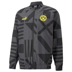 2022-2023 Borussia Dortmund Pre-Match Jacket (Black)