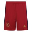 2022-2023 Ajax Away Shorts (Red)