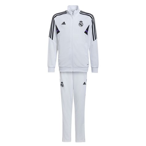 2022-2023 Real Madrid Tracksuit (White)