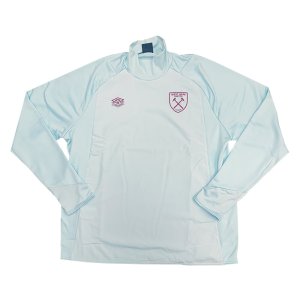 2022-2023 West Ham Drill Top (U) - Blue Glow