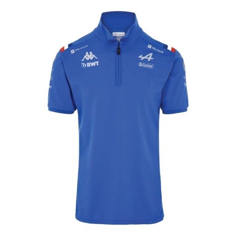 2022 Alpine Mens Polo Shirt (Blue)