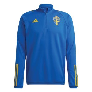 2022-2023 Sweden Training Top (Glory Blue)