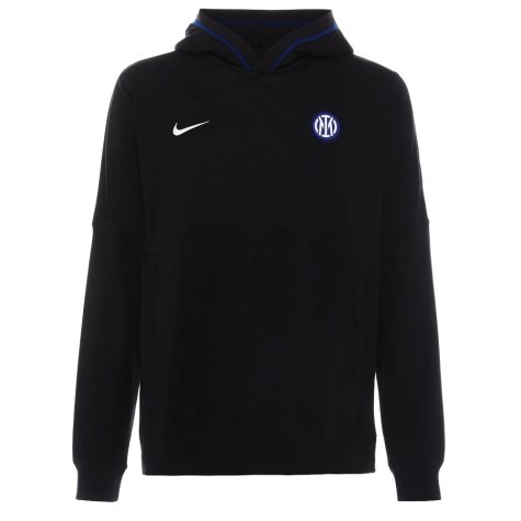 2022-2023 Inter Milan Travel Hoodie (Black)