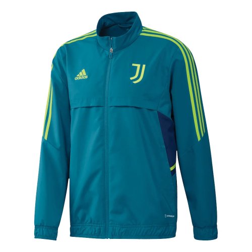 2022-2023 Juventus Presentation Jacket (Active Teal) - Kids