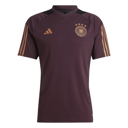 2022-2023 Germany Training Jersey (Shadow Maroon)